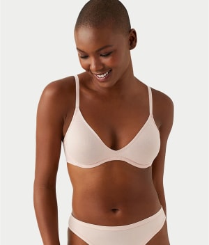 Cotton To A Tee Scoop Bra: undefined