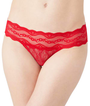 Lace Kiss Thong: undefined