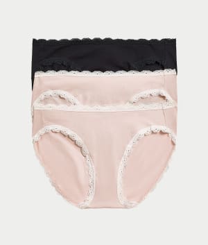 Inspired Eyelet Bikini 3-Pack: undefined