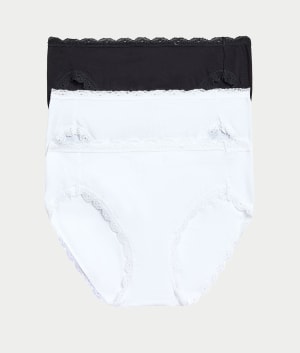 Inspired Eyelet Hi-Cut Brief 3-Pack: undefined