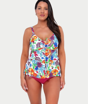 Marin Underwire Tankini Top: undefined