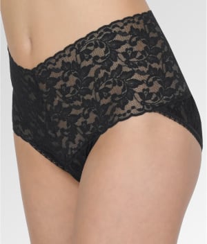 Plus Size Signature Lace Retro V-Kini: undefined