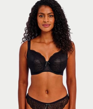 Fancies Plunge Balcony Bra: undefined