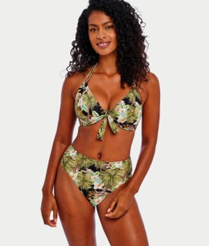 Bahama Shores High-Waist Bikini Bottom: undefined