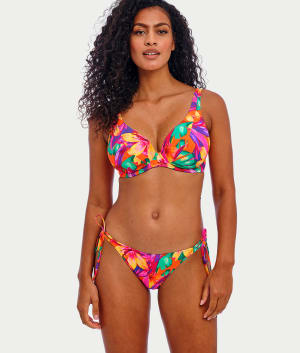 Sun Haze Side Tie Bikini Bottom: undefined