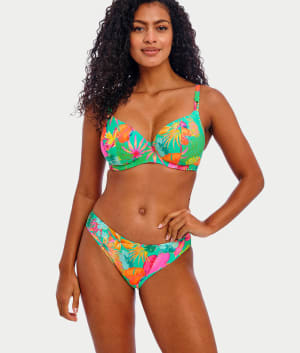 Isla Margarita Plunge Bikini Top: undefined
