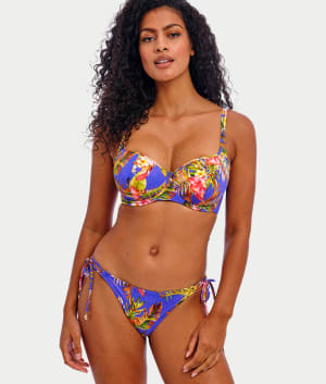 Tiger Valley Sweetheart Bikini Top: undefined