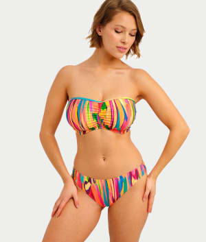 San Antonio Bandeau Bikini Top: undefined