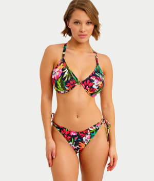 Kailua Shores Plunge Bikini Top: undefined
