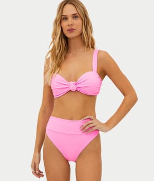 Highway High-Waist Bikini Bottom: undefined