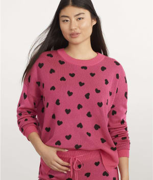 Callie Knit Lounge Sweater: undefined
