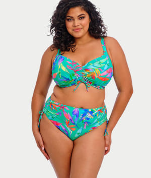 Plus Size Toyama Tides Adjustable Bikini Bottom: undefined