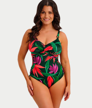 Pichola Twist Underwire One-Piece: undefined
