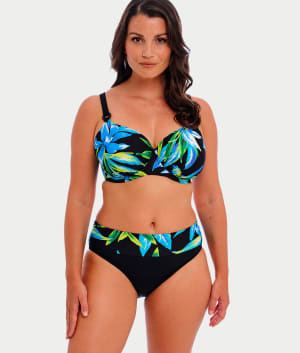 Talm Beach Fold-Over Bikini Bottom: undefined