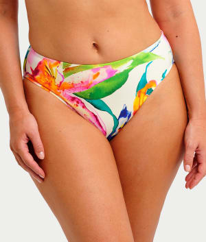 Iguazu Falls Mid Rise Bikini Bottom: undefined