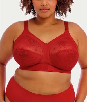 Verity Lace Full Coverage Wire-Free Bra: undefined