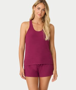 Lacey Basics Knit Shorts Set: undefined
