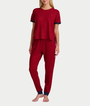 Pillowsoft Short Sleeve Tee & Jogger Set: undefined