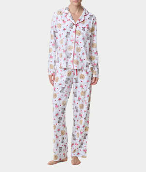 Girlfriend Knit Pajama Set: undefined