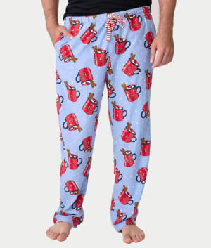 Men's Hug In A Mug Flannel Pajama Pant: undefined