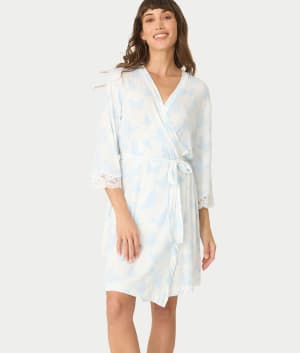Forever Dreams Modal Knit Robe: undefined