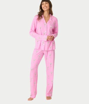 Playful Prints Knit Pajama Set: undefined