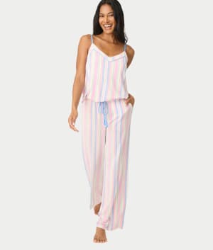 Bayside Dreams Cami Modal Knit Pajama Set: undefined