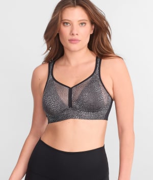 Air Control High Impact Wire-Free Sports Bra: undefined