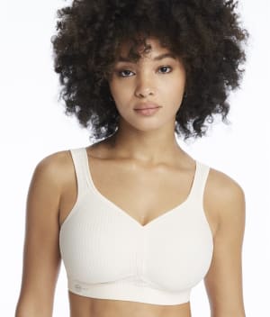 High Impact Wire-Free Sports Bra: undefined