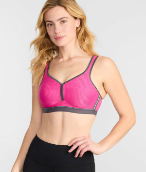 High Impact Wire-Free Sports Bra: undefined