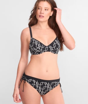 Ebru Side Tie Bikini Bottom: undefined