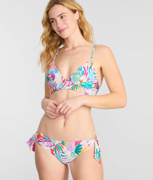 Follow The Sun Melissa Bikini Top: undefined