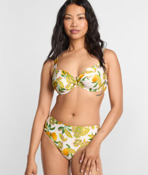 Lemon Love Hermine Bikini Top: undefined