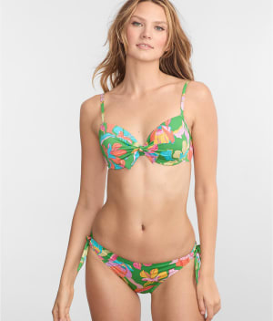 Eleonore Floral Bikini Top: undefined