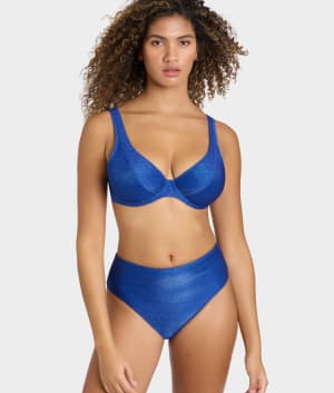 Arizona Wave High Apex Bikini Top: undefined