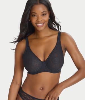 All Over Lace Bra: undefined