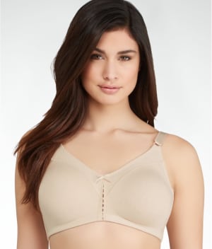Double Support Cotton Wire-Free Bra: undefined