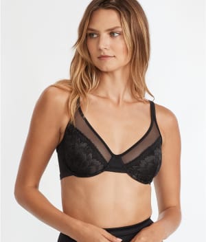 One Smooth U Lace Minimizer Bra: undefined
