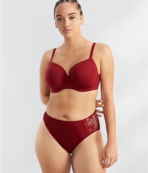 The Essential Lace Hi-Cut Brief: undefined