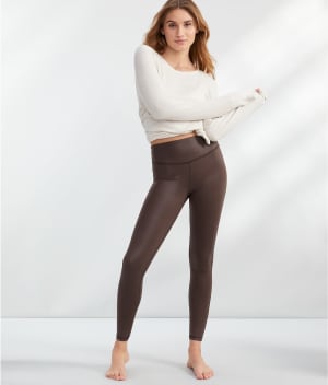 The High-Shine High-Rise Leggings: undefined