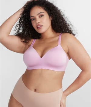 The Favorite Wire-Free Smoothing T-Shirt Bra: undefined