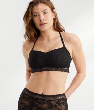 The Stretch Lace Bralette: undefined