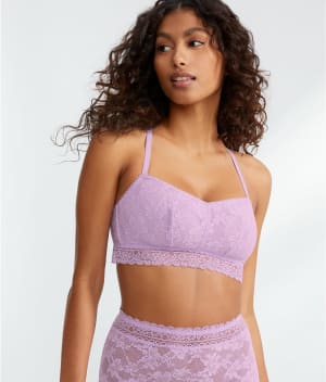 The Stretch Lace Bralette: undefined