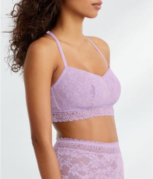 The Stretch Lace Bralette: undefined
