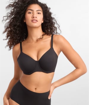 The Push-Up Without Padding Smooth Bra: undefined