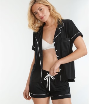 The Cooling Piped Shorts Set: undefined