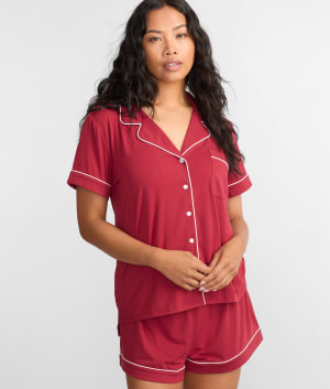 The Cooling Piped Shorts Set: undefined