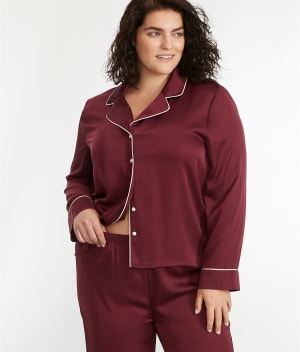 Satin PJ Set: undefined