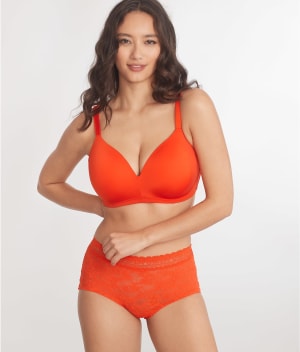 The Soft Stretch Lace Boyshort: undefined