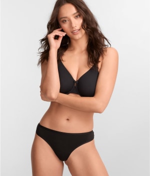 The Easy Everyday Cotton Thong: undefined